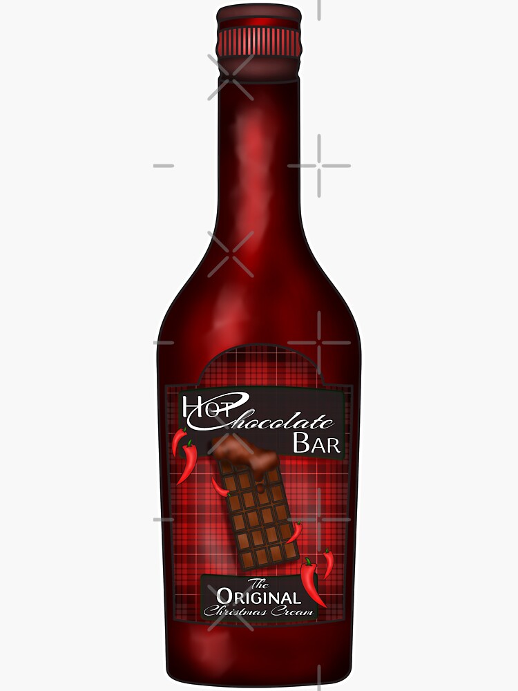 "Hot Chocolate Bar Drink " Sticker for Sale by KimnyanArt Redbubble