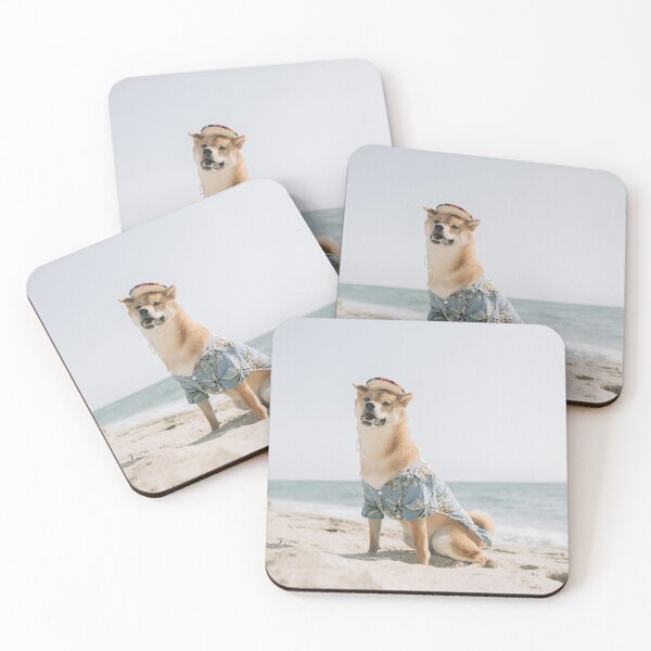 Item preview, Akita Dog Beach Vacation  designed and sold by TheWildFlix.