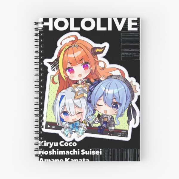 Item preview, Hololive - Kiryu Coco , Amane Kanata and Hoshimachi Suisei  designed and sold by Cruzjr86.