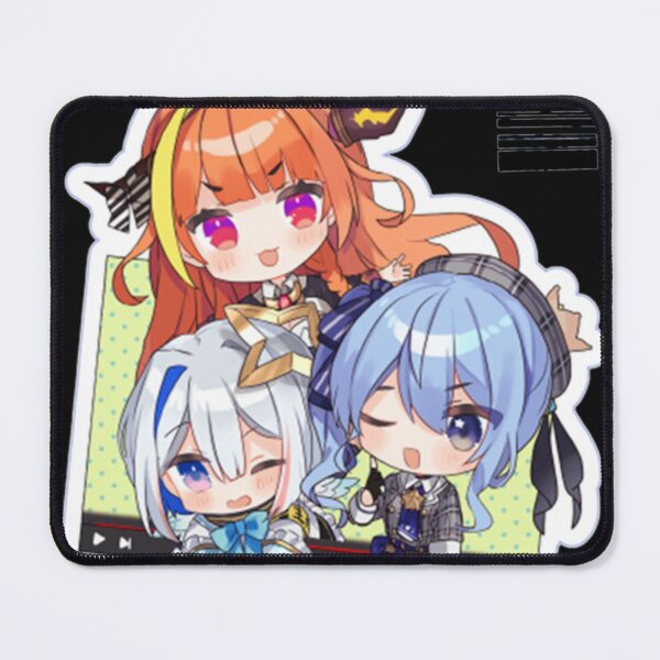 Item preview, Hololive - Kiryu Coco , Amane Kanata and Hoshimachi Suisei designed and sold by Cruzjr86.