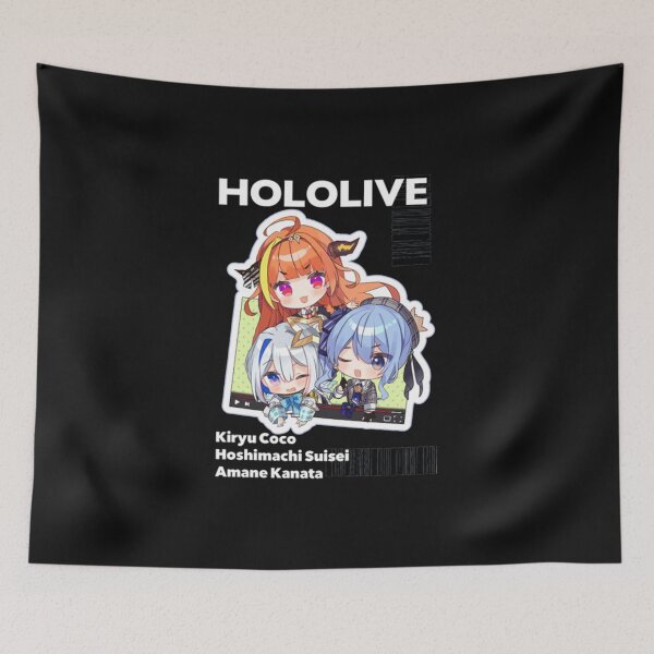 Item preview, Hololive - Kiryu Coco , Amane Kanata and Hoshimachi Suisei  designed and sold by Cruzjr86.