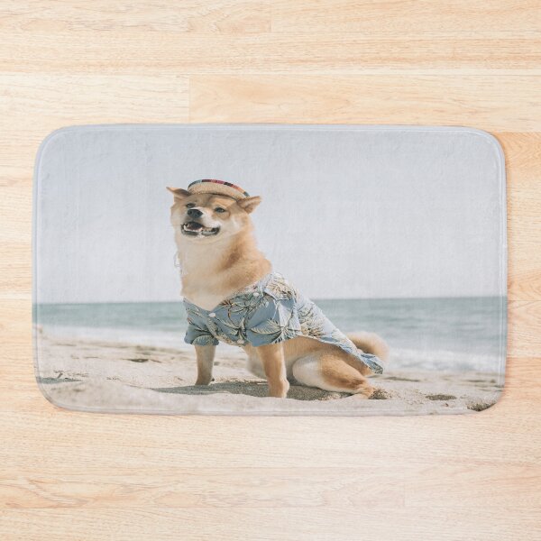 Item preview, Akita Dog Beach Vacation  designed and sold by TheWildFlix.