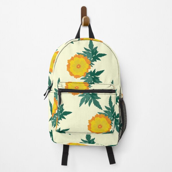 Item preview, Marigold flower pattern designed and sold by Island Canvas.