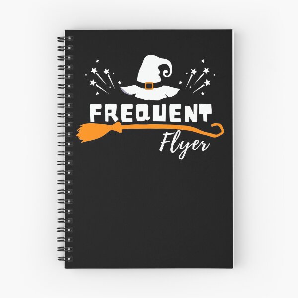 Item preview, Funny Halloween Frequent Flyer Witch  designed and sold by InkItStudio.