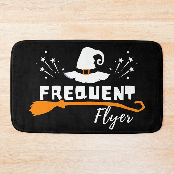 Item preview, Funny Halloween Frequent Flyer Witch  designed and sold by InkItStudio.
