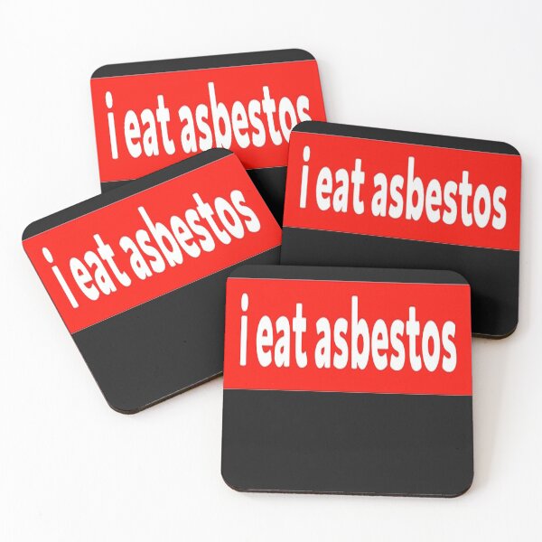 Item preview, i eat asbestos designed and sold by vivaFREEDOM.