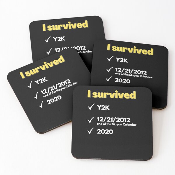 Item preview, I Survived Y2k 2012 2020 Funny Graphic  designed and sold by janetconnie8l.