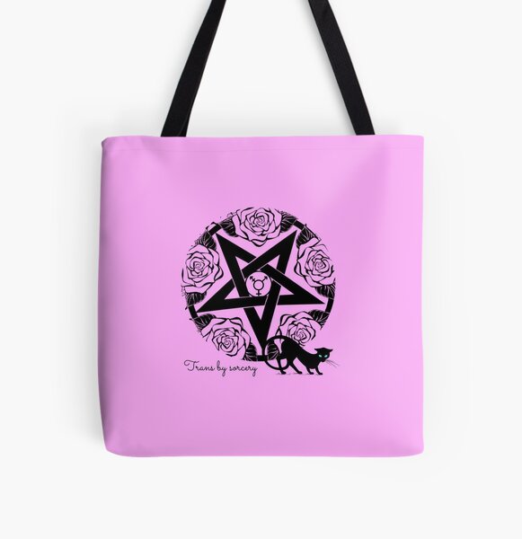 Trans by sorcery All Over Print Tote Bag