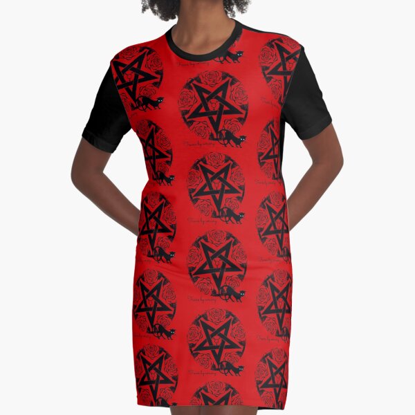 Trans by sorcery Graphic T-Shirt Dress