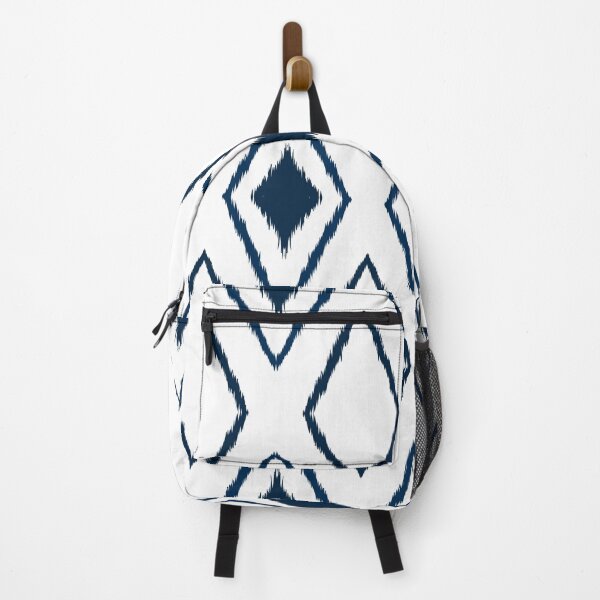 Item preview, Indigo Diamond shape geometric Pattern in native style designed and sold by Jaruchan.