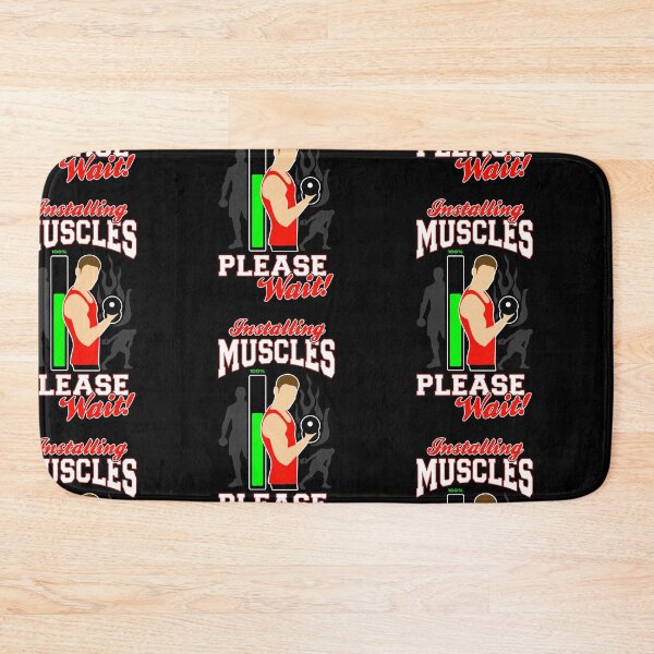 Item preview, Installing Muscles Please Wait  designed and sold by TeeSwagDesings1.