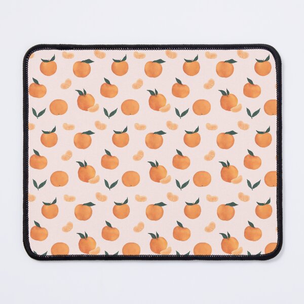 Item preview, Pattern with mandarines designed and sold by kunafina.