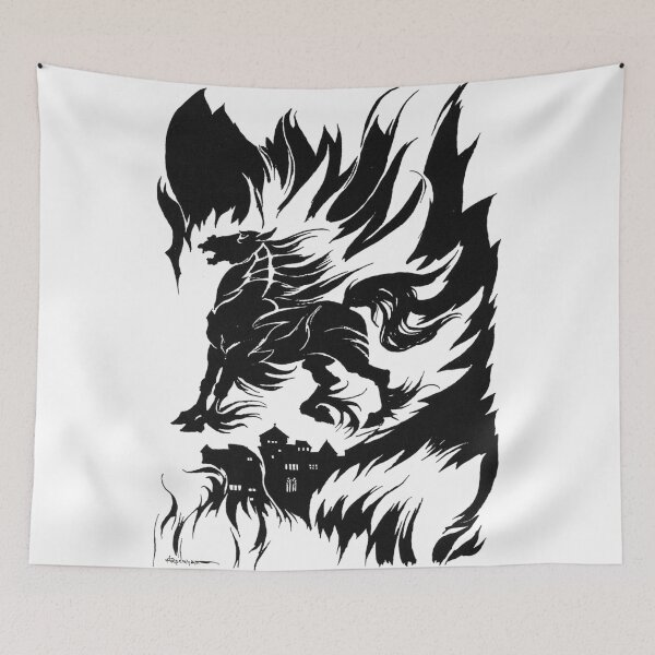 Item preview, Metzengerstein by Edgar Allan Poe  Arthur Rackham designed and sold by Vintage Designs +.