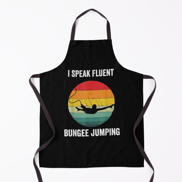 Item preview, I Speak Fluent Bungee Jumping Vintage Bungy Jump Gift  designed and sold by janetconnie8l.