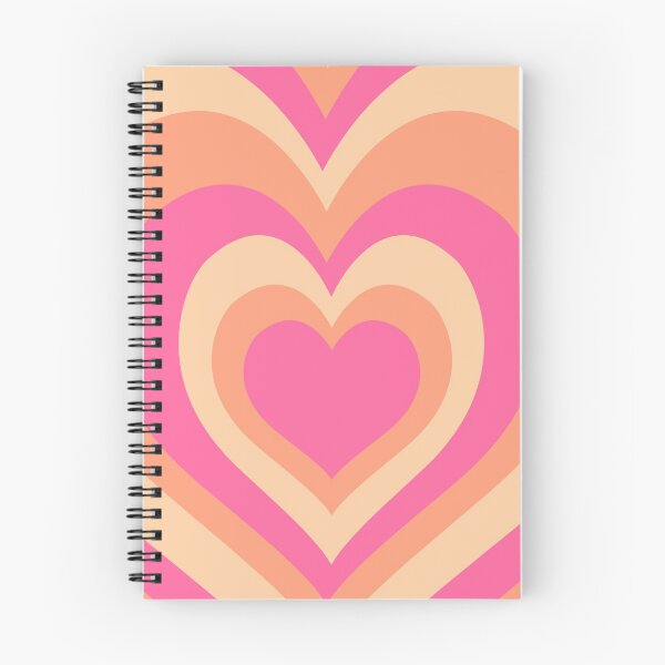 Item preview, pink and orange heart designed and sold by Northendesigns.