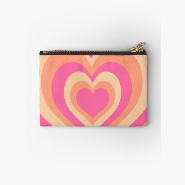 Item preview, pink and orange heart designed and sold by Northendesigns.