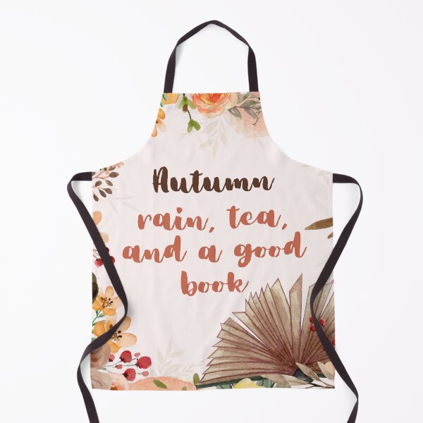 Item preview, Autumn Vibes - Rain, Tea, and A Good Book designed and sold by Kat-Kreations.