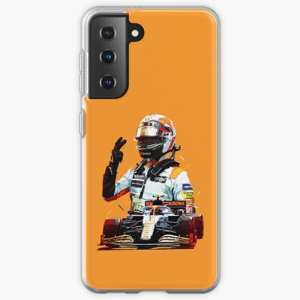 Lando Monaco F1 Samsung Galaxy Flexible Hülle