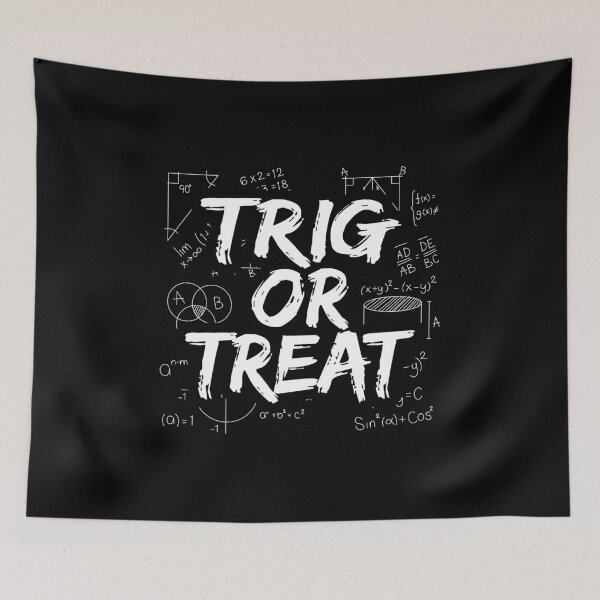 Item preview, Trig or Treat, Cute Halloween Mathematician Trick Or Treat, Solving Problems designed and sold by Merchking1.