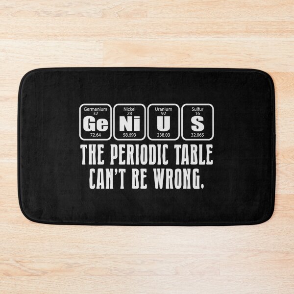 Item preview, Genius Funny Periodic Table Science Elements Joke  designed and sold by Merchking1.