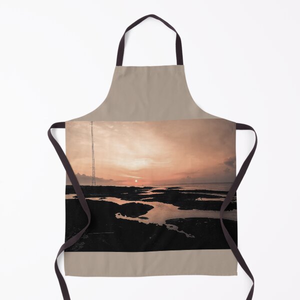 Item preview, sunset drone aerial photography of the eastern sea beach of Jeju, Jeju Island.Korea. designed and sold by human8891.