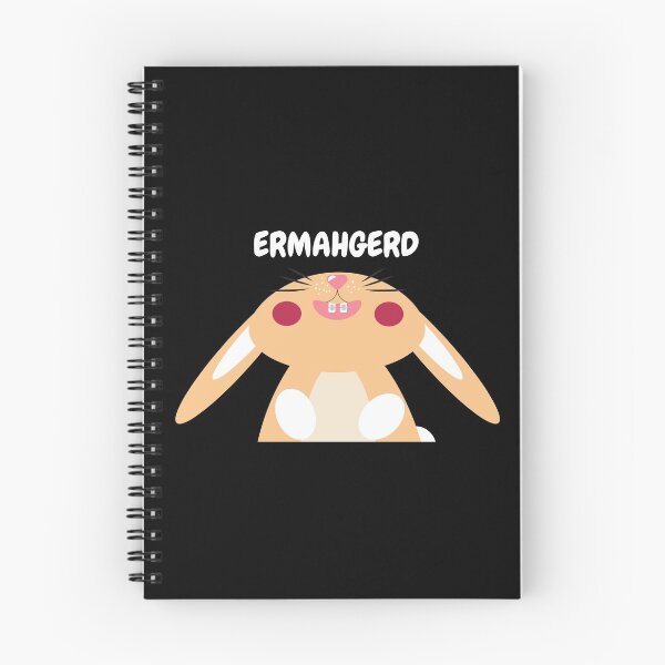 Item preview, ERMAHGERD, ER MAH GERD Bunny Rabbit designed and sold by Designforoz.