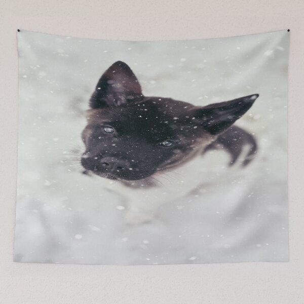 Item preview,  Snowy Season Akita Dog  designed and sold by TheWildFlix.