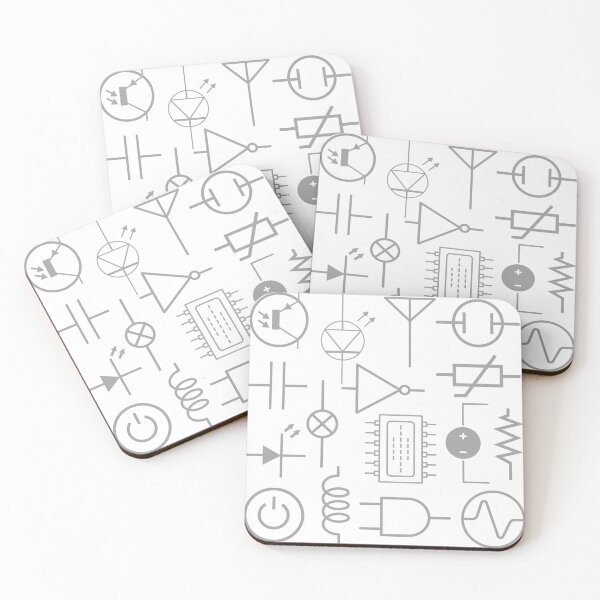 Item preview, Electronic components symbols designed and sold by EngineersArt.