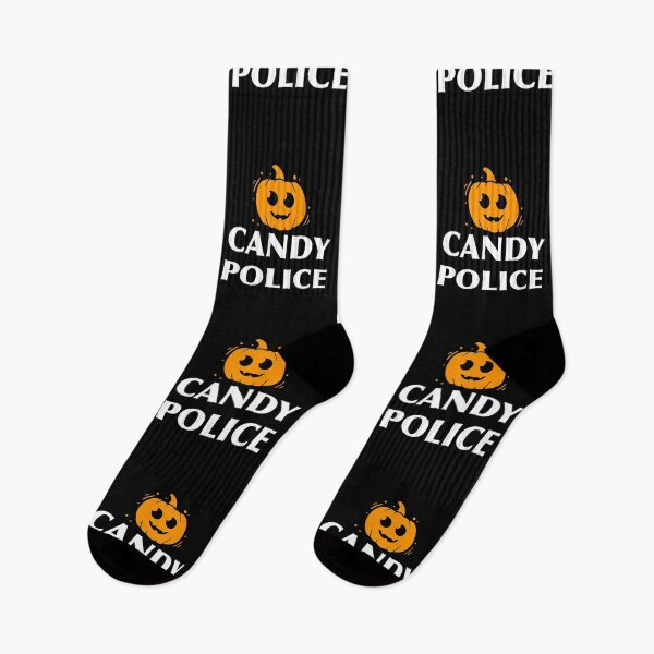 Item preview, Spooky Cute Halloween Pumpkin Candy Police designed and sold by Merchking1.