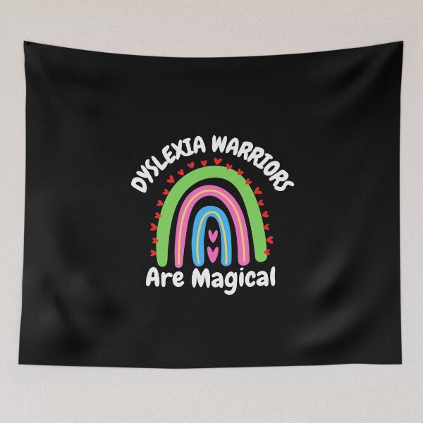 Item preview, Dyslexia Warriors Are Magical, World dyslexia awareness day designed and sold by Sasikharn.