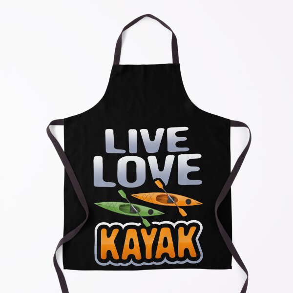 Item preview, Outdoor Adventure Kayaking Boating, Canoeist Colorful Kayaks, Kayaker Paddler  designed and sold by Merchking1.