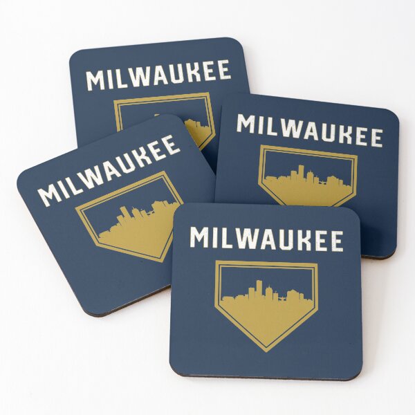 Item preview, Milwaukee Baseball Home Plate Vintage MKE Skyline designed and sold by toutwearapparel.