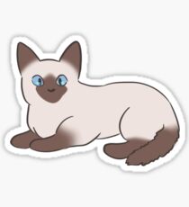 Chaton siamois Sticker