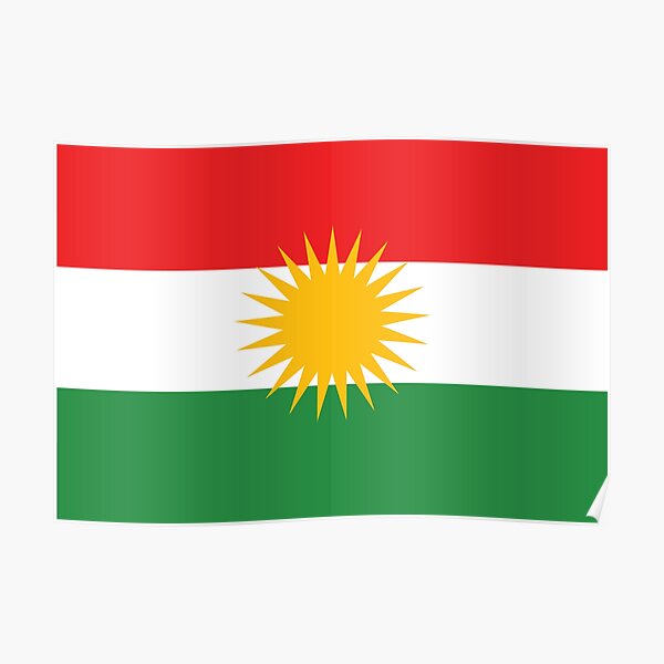 LED Schlummerlicht کوردستان  Deko Geschenk für Freunde Kurdistan 