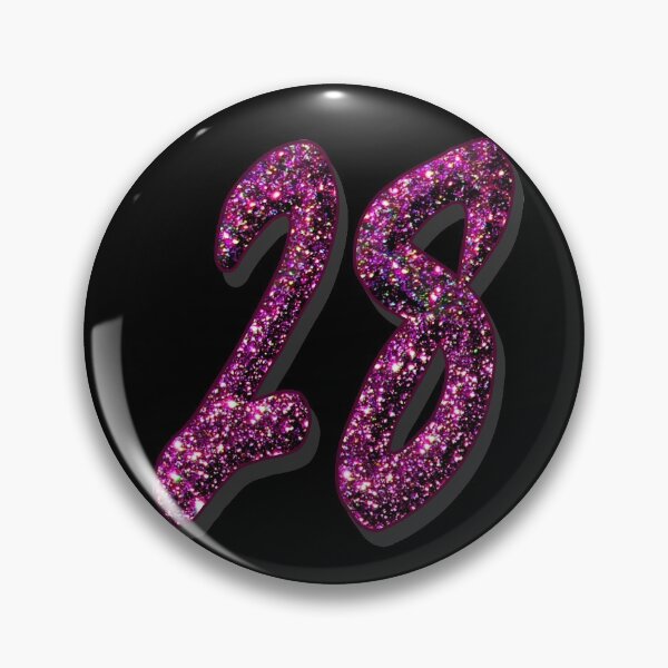 Item preview, 28th birthday anniversary - numbers designed and sold by GlamourChick.