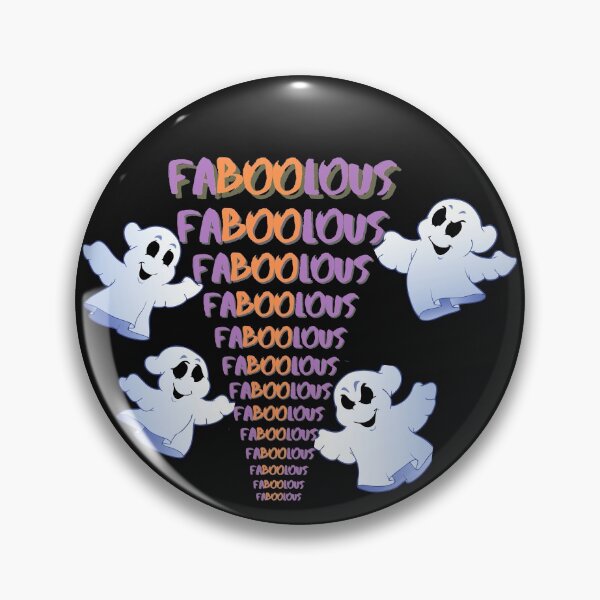 Item preview, Faboolous - Flying Scary Ghosts - Funny Halloween design for kids designed and sold by Click-Like.