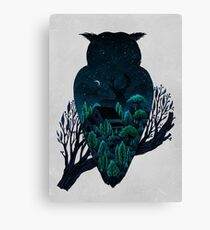 Owlscape Canvas Print
