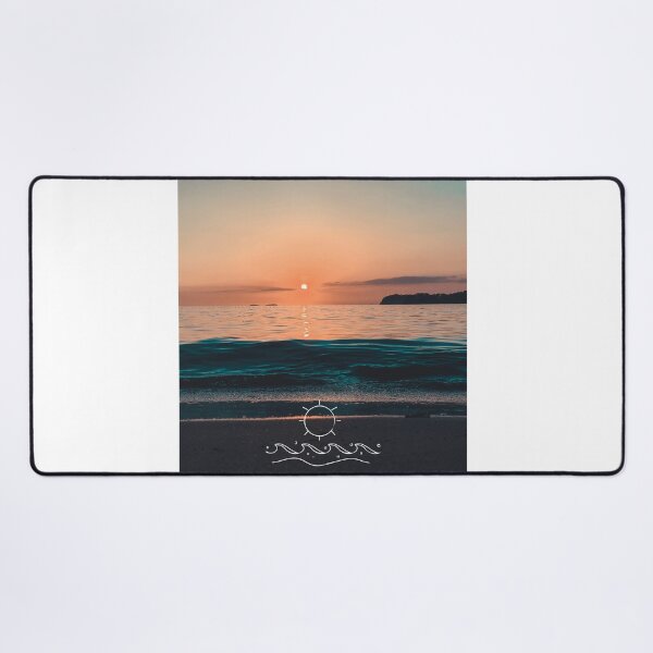 Aperçu de l'œuvre Coucher de soleil belle plage créée et vendue par Stygan.