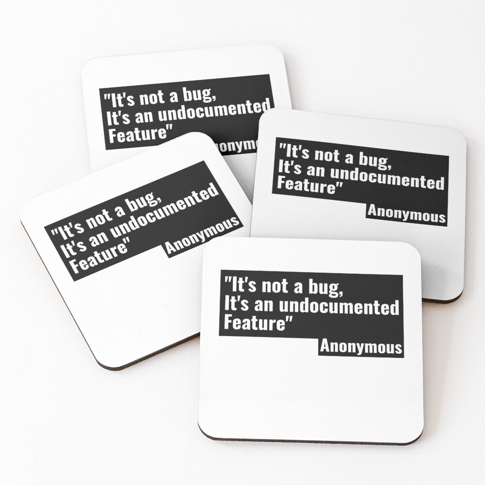 Item preview, Coasters (Set of 4) designed and sold by ComputerGeeksTs.