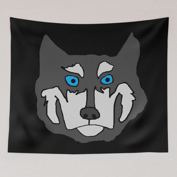 Aperçu de l'œuvre Caricature de Malamute d'Alaska créée et vendue par RevolutionInPaint.