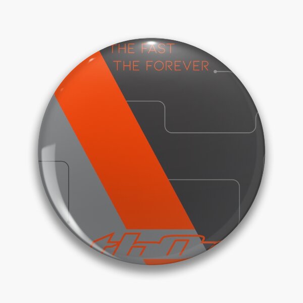 Item preview, Sector Chev Charcoal Orange Racing Design designed and sold by SquareFritz.