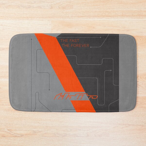 Item preview, Sector Chev Charcoal Orange Racing Design designed and sold by SquareFritz.