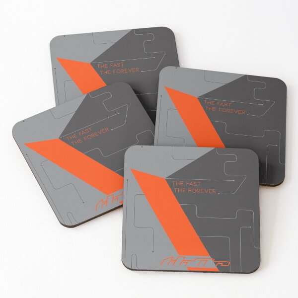 Item preview, Sector Chev Charcoal Orange Racing Design designed and sold by SquareFritz.