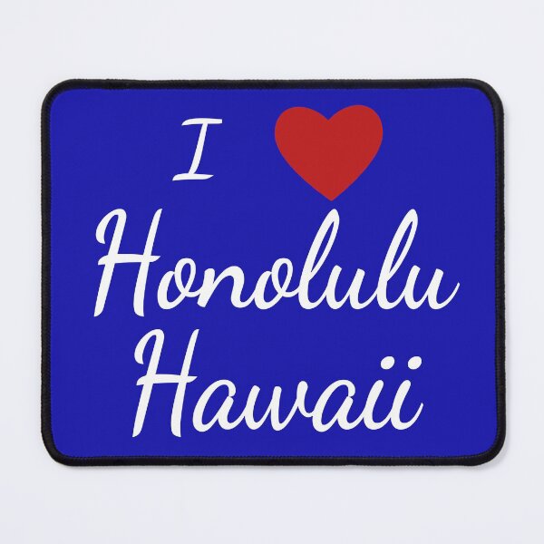 Item preview, I Heart (LOVE) Honolulu Hawaii  - Tourist souvenir designed and sold by Goldmedaldesign.