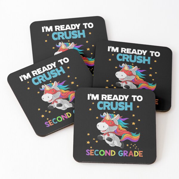 Item preview,  Unicorn Ready Crush Second Grade Back School Here Come designed and sold by dominique235.