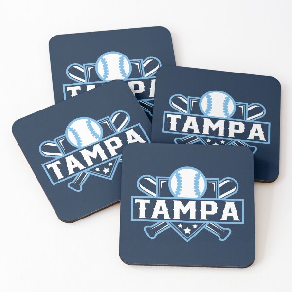 Item preview, Tampa Bay Baseball Home Plate Crossed Bats designed and sold by toutwearapparel.
