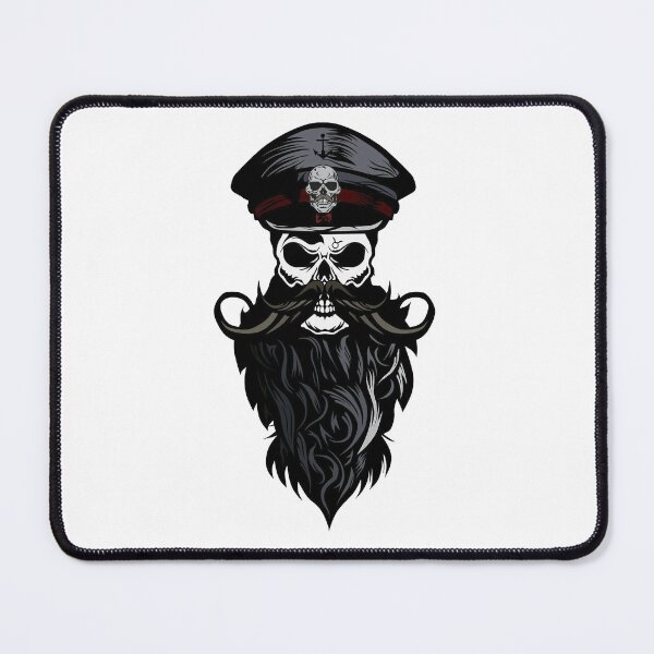 Item preview,  Bearded skull designed and sold by TN22store.