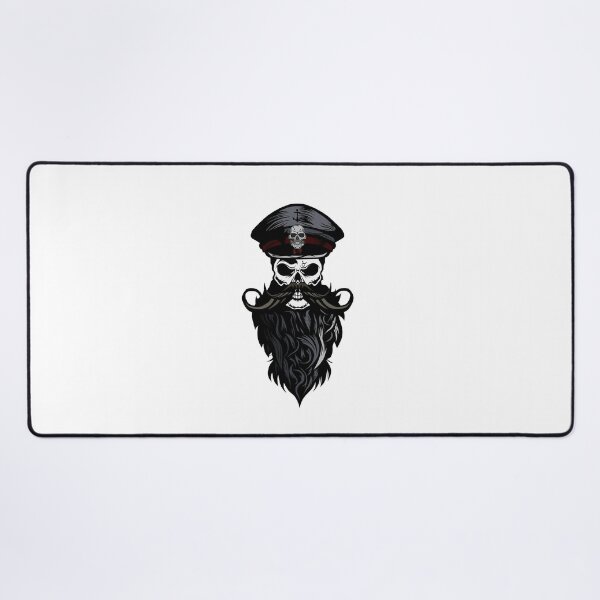 Item preview,  Bearded skull designed and sold by TN22store.