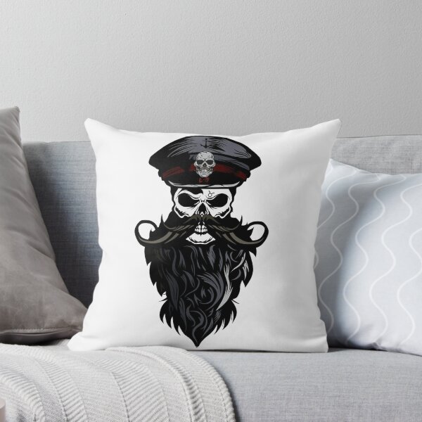 Item preview,  Bearded skull designed and sold by TN22store.