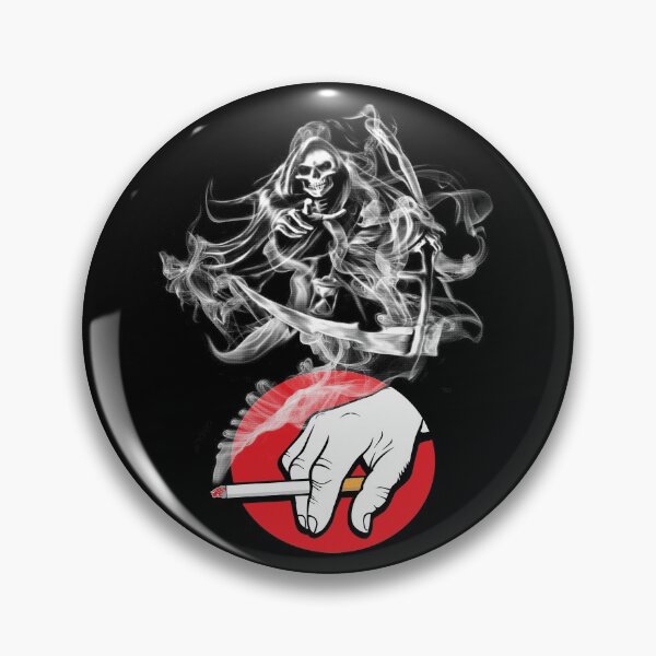 Item preview, Anti-Smoking Cigarette Smoking Smoke Refletion Skeleton Bone designed and sold by Merchking1.